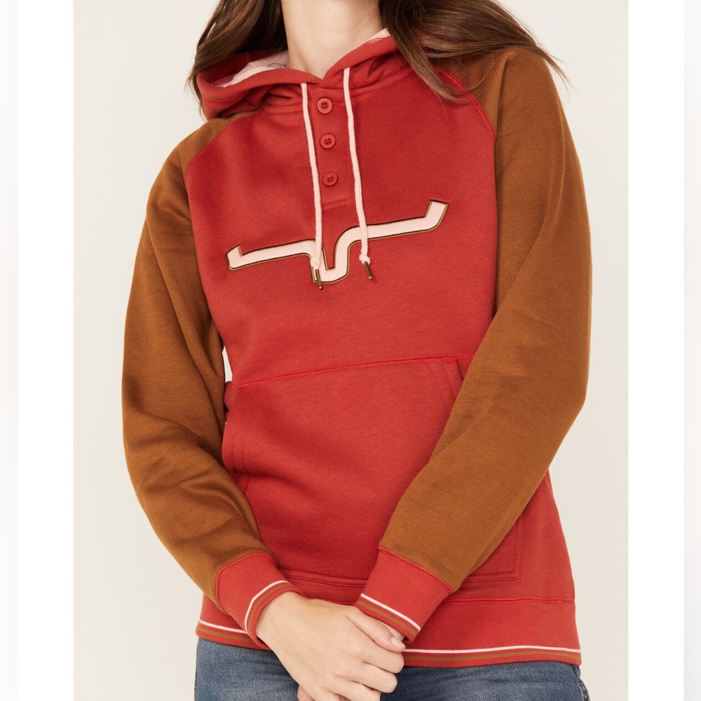 Kimes Ranch Women’s Amigo Hoodie - Burnt Red